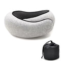Experience Ultimate Comfort with Our Adjustable Memory Foam U-Shaped Travel Neck Pillow - Perfect for On-the-Go Relaxation!